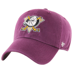 Men's - 47 Brand Ducks Clean Up Cap w/ No Loop Label - Plum/Multi