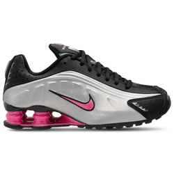 Boys' Grade School - Nike Shox R4 - Metallic Silver/Black