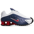 Nike Shox R4 - Nike Midnight Navy/White Gym Red