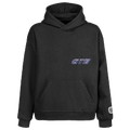 Overtime City Invasion Pullover Hoodie -  Black/Blue