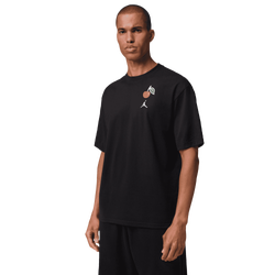 Men's - Jordan Statement 1985 Short Sleeve Crew CP - Black/Red/White