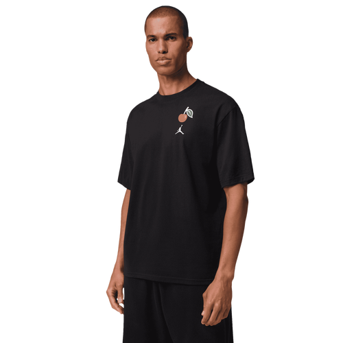 MENS - Jordan Statement 1985 Short Sleeve Crew CP - Black/Red White