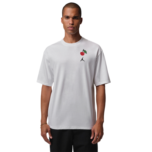  - Jordan Statement 1985 Short Sleeve Crew CP - Black/White Red