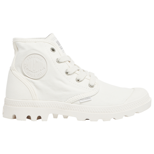 Palladium Pampa Hi Bootie In White/white