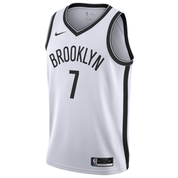 Men's - Nike Nets Swingman Jersey - White/Blue