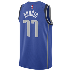 Men's - Nike Mavericks Swingman Jersey - Game Royal/College Navy