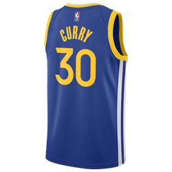 Mens - Nike Warriors Swingman Jersey - Rush Blue/White/Amarillo