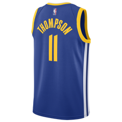 Men's - Nike Warriors Icon Edition 2020 Swingman Jersey - Rush Blue/White/Amarillo