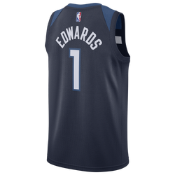 Men's - Nike NBA Icon Edition 2020 Swingman Jersey - Navy/White