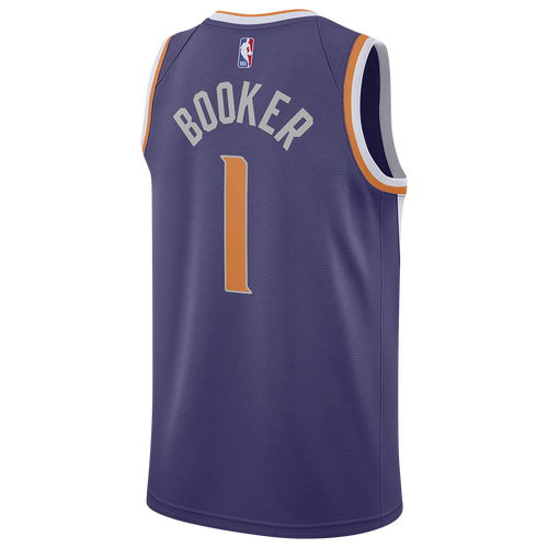 

Nike Mens Devin Booker Nike Suns Icon Edition 2020 Swingman Jersey - Mens New Orchid/White Size XXL