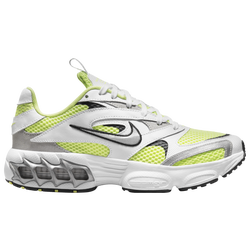 Women's - Nike Zoom Air Fire - White/Metallic Silver/Light Lemon