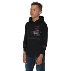 Boys' Grade School - Nike Evolution of the Swoosh Club Hoodie - Black