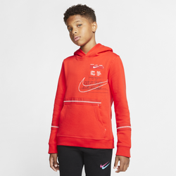 Boys' Grade School - Nike Evolution of the Swoosh Club Hoodie - Red