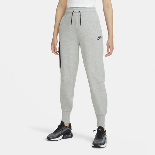 

Nike Womens Nike NSW Tech Fleece Pants - Womens Dark Grey Heather /Black Size XS