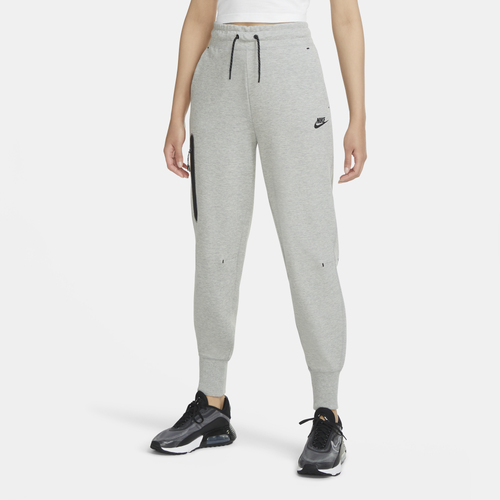 Nike Womens Nsw Tech Fleece Pants In Dark Grey Heather/black | ModeSens