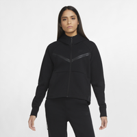 Women's - Nike NSW Tech Fleece WR FZ Hoodie - Black/Black