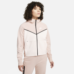 Women's - Nike NSW Tech Fleece WR Full-Zip Hoodie - Pink