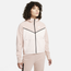 Nike NSW Tech Fleece WR Full-Zip Hoodie - Women's Pink