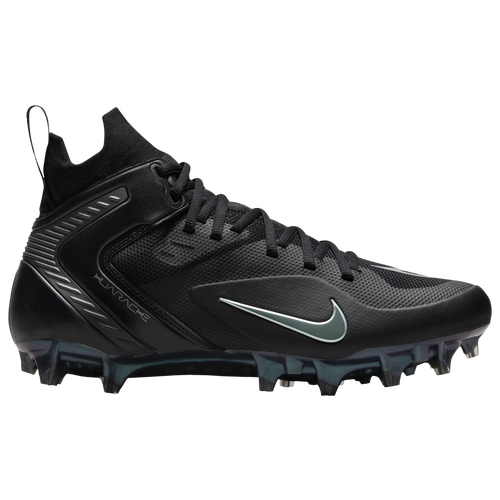 

Nike Mens Nike Alpha Huarache 8 Elite Lax - Mens Lacrosse Shoes Black/Black/Metallic Silver Size 9.0