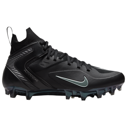 

Nike Mens Nike Alpha Huarache 8 Elite Lax - Mens Lacrosse Shoes Black/Black/Metallic Silver Size 9.5