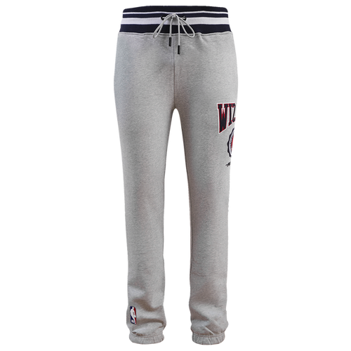 Shop Pro Standard Mens  Wizards Crest Emblem Fleece Sweatpant In Gray