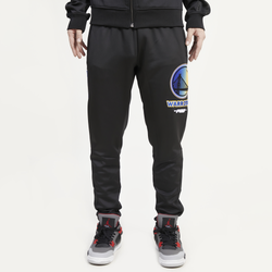 Men's - Pro Standard Warriors Track Pants - Black/Black