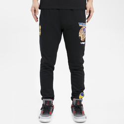 Men's - Pro Standard Warriors Champ Ring Joggers - Black/Black