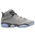 Jordan 6 Rings - Men's Metallic Silver/Light Graphite/White