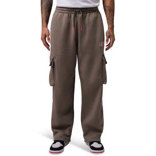 Jordan Mens Brooklyn GFX Fleece Cargo Pant - - Brown Size 3XL