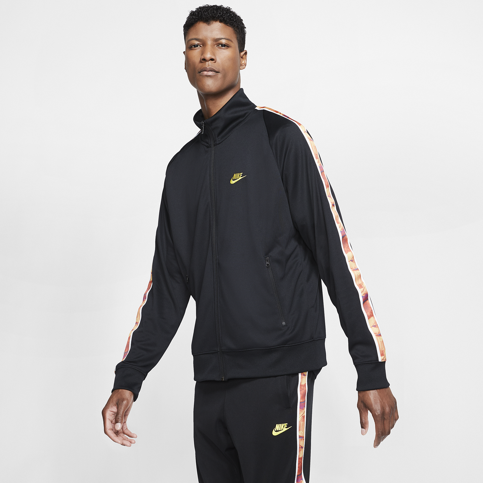 nike cotton jacket mens