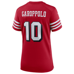 Women's - Nike 49ers Game Player Jersey - Red
