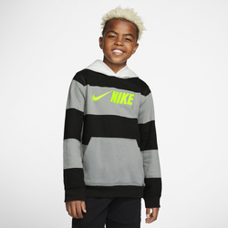 Boys' Grade School - Nike Club Hoodie - Volt/Gray