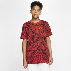 Boys' Grade School - Nike Lava Foam T-Shirt - Red/Black