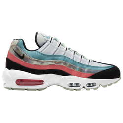 Men's - Nike Air Max 95 - White/Black/Cerulean