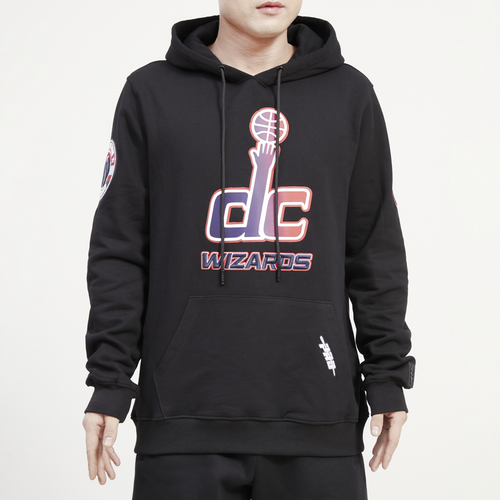 

Pro Standard Mens Pro Standard Wizards Pullover - Mens Black/Black Size L