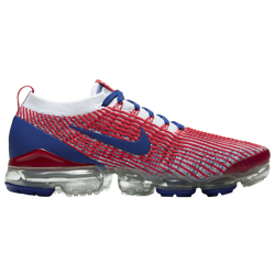 Men's - Nike Air Vapormax Flyknit 3 - White/Deep Royal/University Red