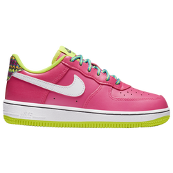 Boys' Preschool - Nike Air Force 1 Low - Pink Blast/White/Volt