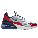 Nike Air Max 270 - Girls' Grade School White/Deep Royal/University Red