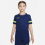 Nike Academy Top - Youth Blue Void/Volt