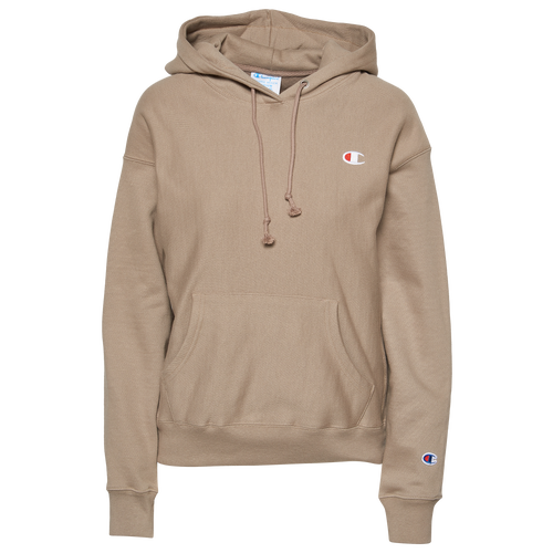 

Champion Womens Champion Plus Size Reverse Weave Hoodie - Womens Beige/Beige