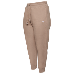 Women's - Champion Plus Size Reverse Weave Joggers - Beige/Beige