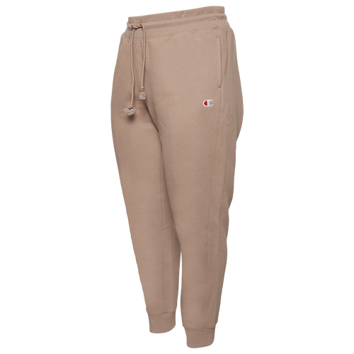 

Champion Womens Champion Plus Size Reverse Weave Joggers - Womens Beige/Beige