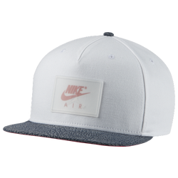 Adult - Jordan Pro AJ3 Denim Snapback - White/University Red