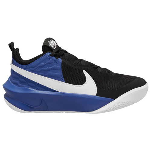 

Nike Boys Nike Hustle D 10 - Boys' Grade School Basketball Shoes Black/White/Game Royal Size 5.0