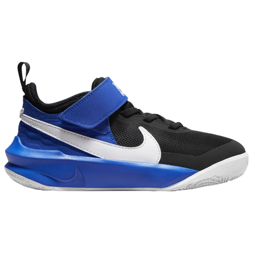 

Nike Boys Nike Hustle D 10 - Boys' Preschool Basketball Shoes Black/White/Game Royal Size 13.0