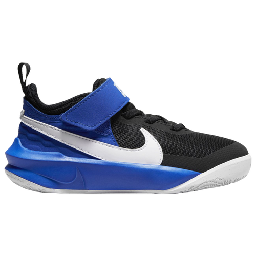

Nike Boys Nike Hustle D 10 - Boys' Preschool Basketball Shoes Black/White/Game Royal Size 11.0