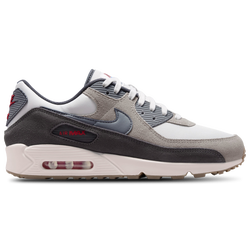Men's - Nike Air Max 90 Premium - College Grey/Summit White/Particle Grey