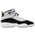 Jordan 6 Rings - Boys' Grade School White/Black/Metallic Gold
