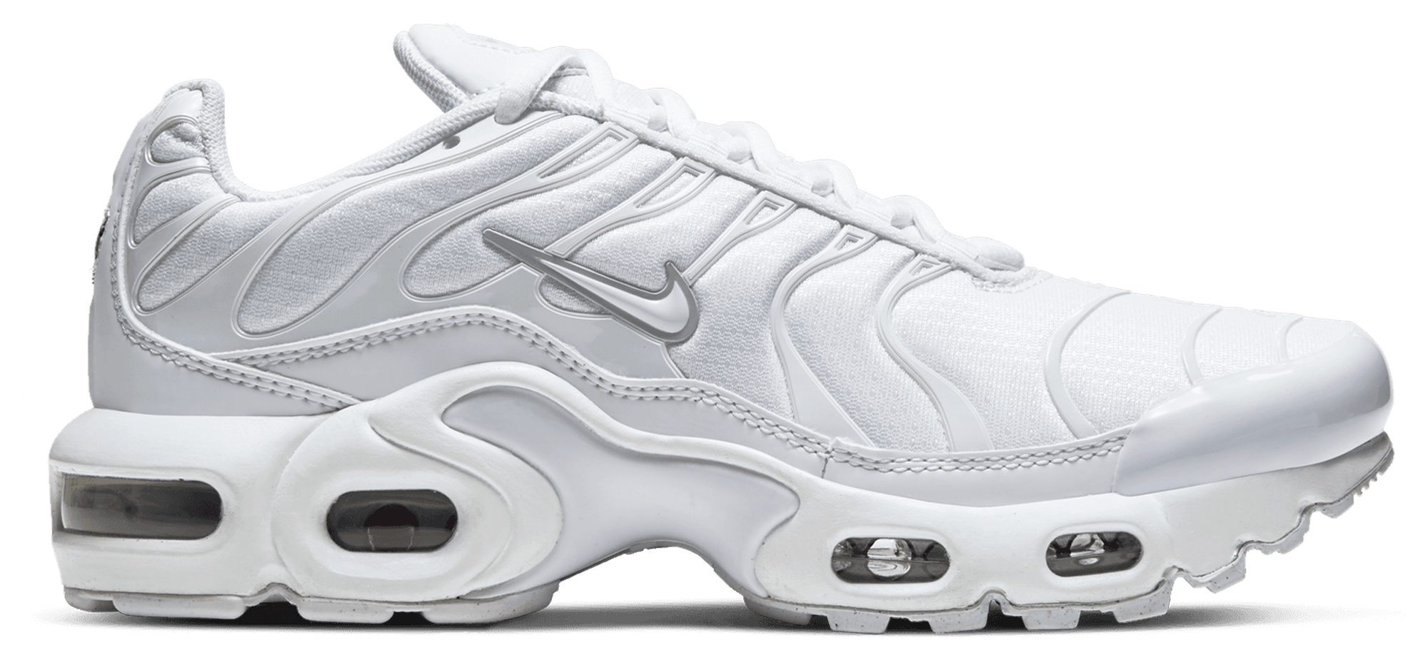 all white air max plus womens