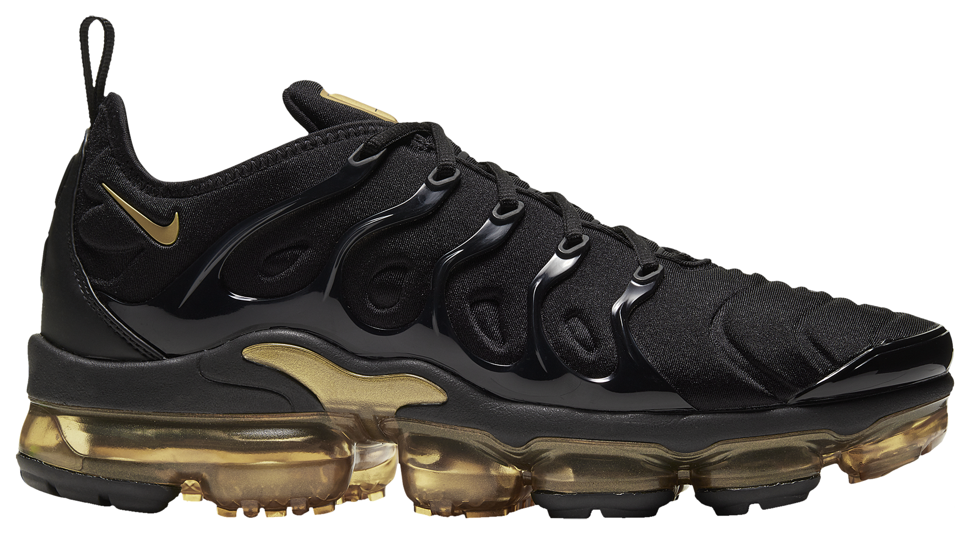 black and gold vapormax plus women's